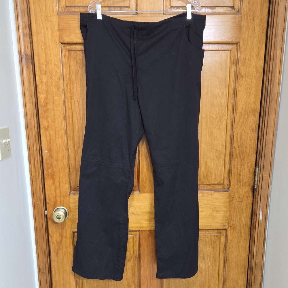Scrubstar Black Jogger Sweatpants Comfortable Fit